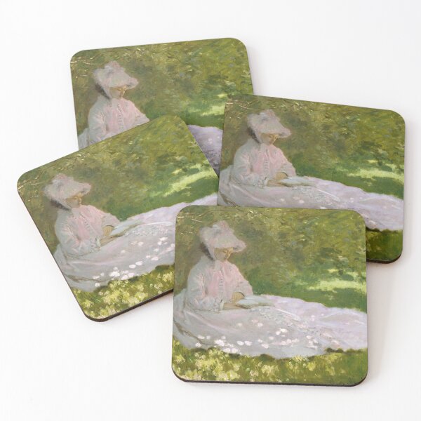 Item preview, Monet - Springtime (The Reader) 1872 designed and sold by HistoryRestored.