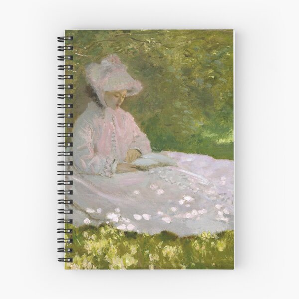 Item preview, Monet - Springtime (The Reader) 1872 designed and sold by HistoryRestored.
