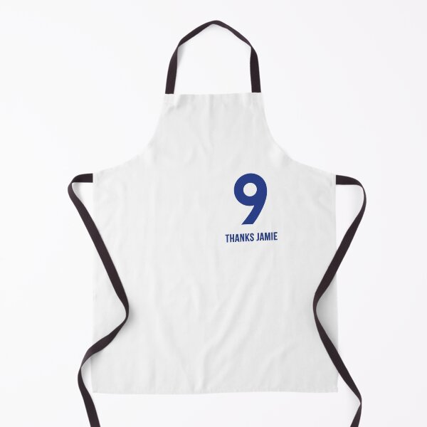 Item preview, Blue and White Foxes Football Number 9 Leicester English Soccer Jamie designed and sold by FrenchsTuck.