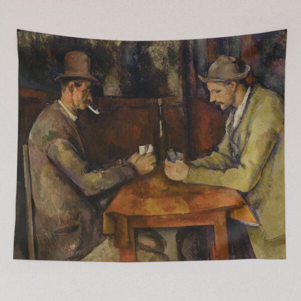 Item preview, Paul Cézanne - The Card Players (1895) designed and sold by HistoryRestored.