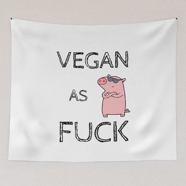Item preview, Funny Vegan quote - Veganuary designed and sold by Pandoras-Boxx.