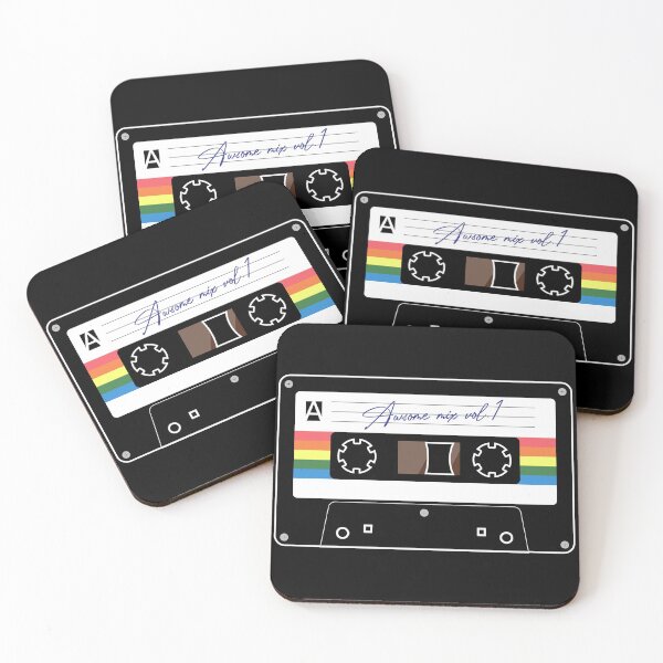 Item preview, Cassette tape, Awesome mix vol.1 designed and sold by ondrejcreates.