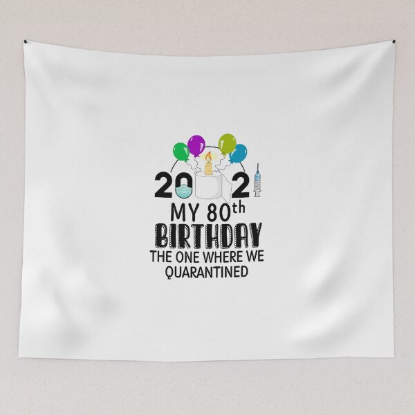 Item preview, My 80th Birthday Funny Quarantine 80 Year Old Bday 2021 designed and sold by maria5wgloria.