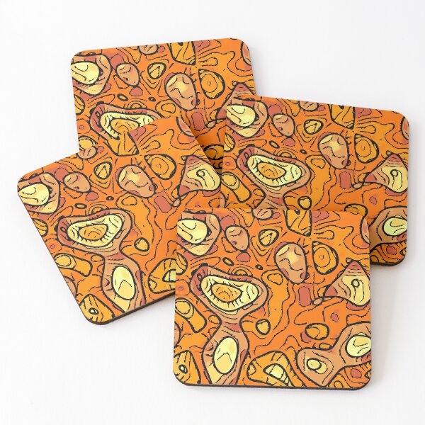 Item preview, misc fantasy orange weird draw designed and sold by Filigranas Digitales.
