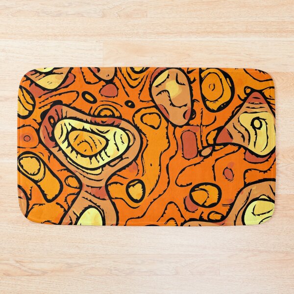 Item preview, misc fantasy orange weird draw designed and sold by Filigranas Digitales.