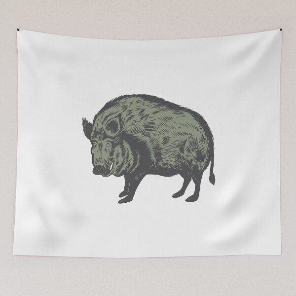 Item preview, Pig | wild boar designed and sold by DerSenat.