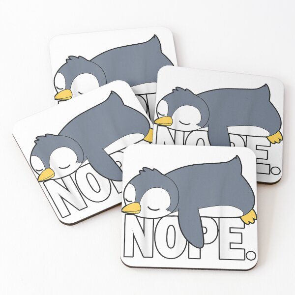 Item preview, Penguin Shirt Funny Nope Not Today Lazy Penguin Lover T-Shirt designed and sold by Brianconner.