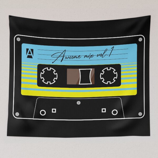 Item preview, Cassette tape, Awesome mix vol.1 designed and sold by ondrejcreates.