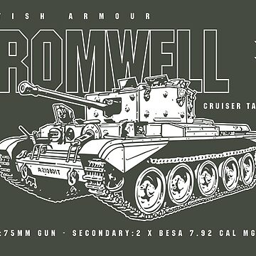 Artwork thumbnail, Cromwell Tank Mark VII by b24flak