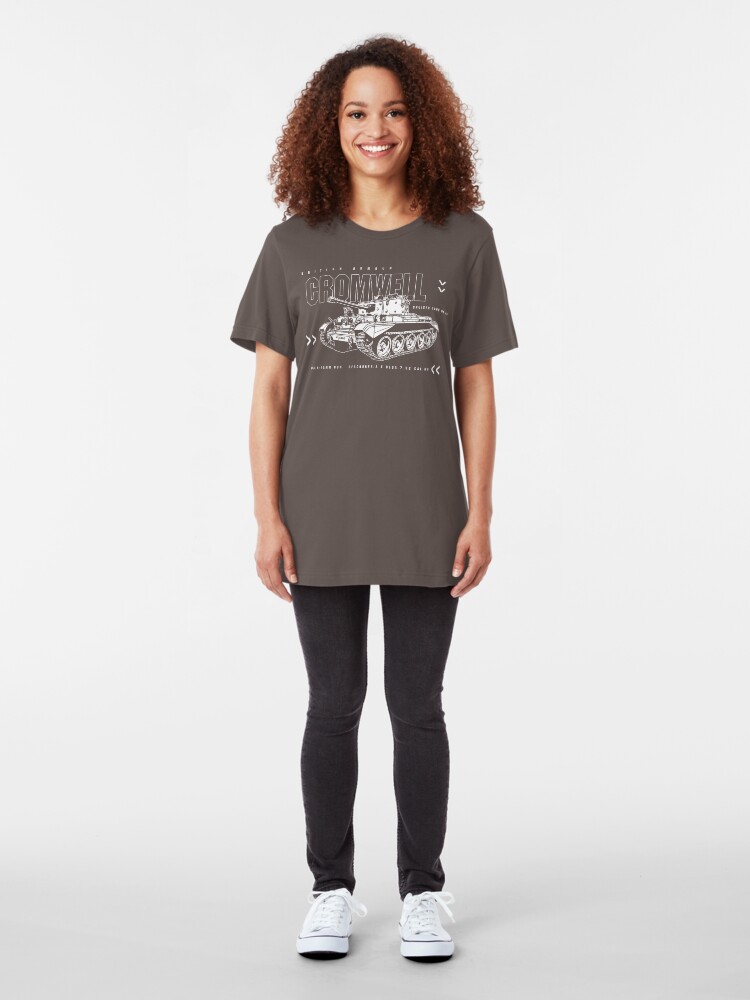 Alternate view of Cromwell Tank Mark VII Slim Fit T-Shirt