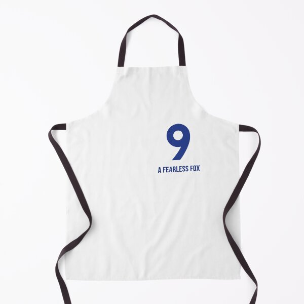 Item preview, Blue and White Foxes Football Number 9 Leicester English City designed and sold by FrenchsTuck.