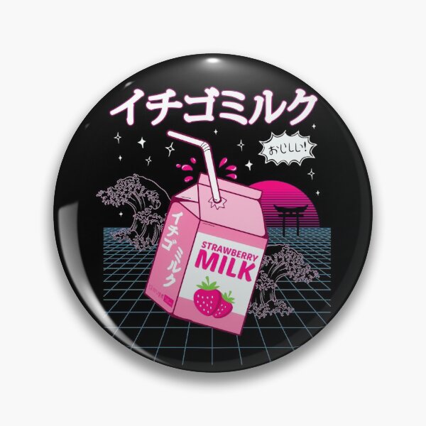 Artikelvorschau, Vaporwave Aesthetic Art - Erdbeermilch Harajuku entworfen und verkauft von Hitagivapor.
