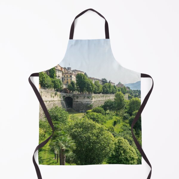 Item preview, Splendid Bergamo Vista - Venetian Defense Walls and Lush Green Park designed and sold by Georgia Mizuleva.