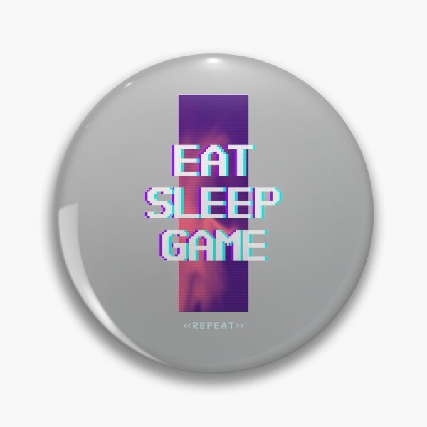 Item preview, Eat sleep Game Repeat designed and sold by Kaupasi.