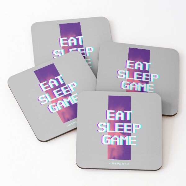 Item preview, Eat sleep Game Repeat designed and sold by Kaupasi.