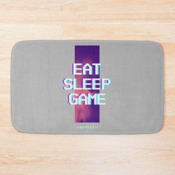 Item preview, Eat sleep Game Repeat designed and sold by Kaupasi.