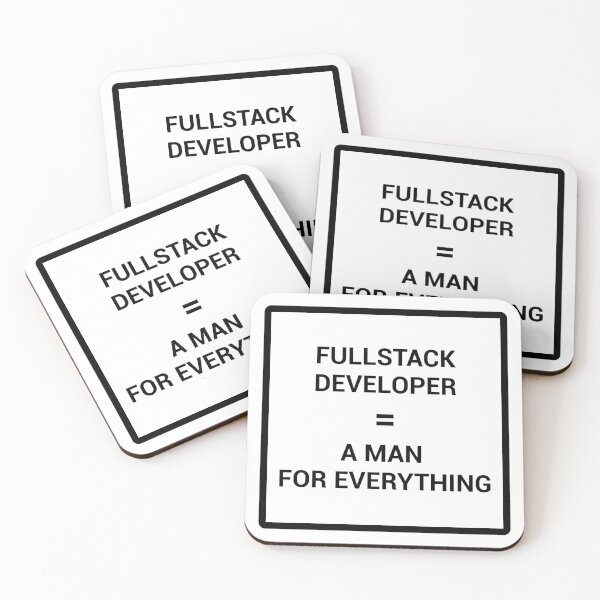 Item preview, fullstack developer a man for everything designed and sold by yourgeekside.