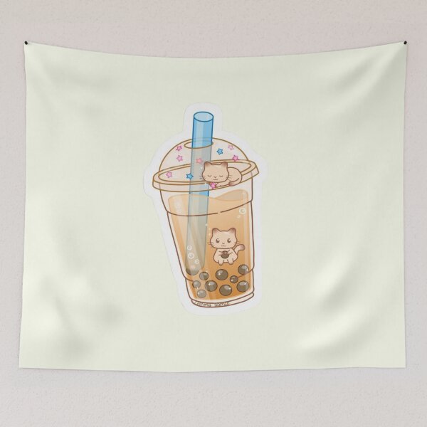Item preview, Kawaii Milk Bubble Tea designed and sold by HelloGloomy.
