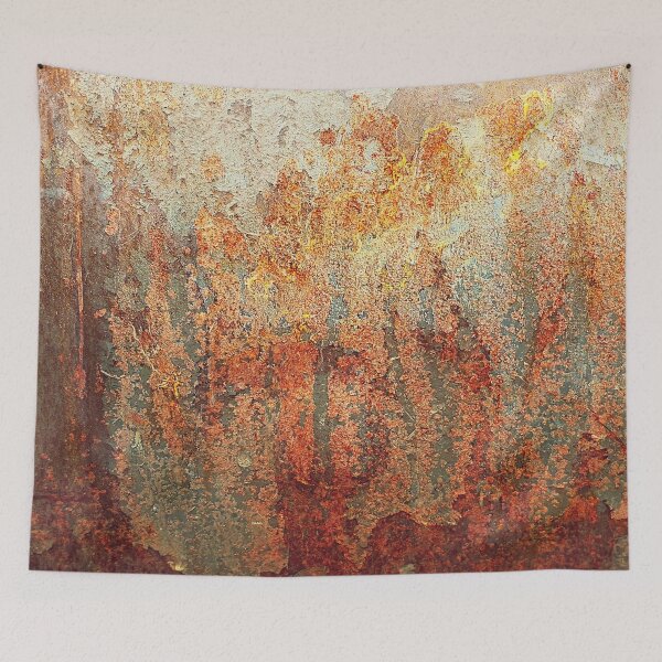 Item preview, Dark Brown peeling Metal Rust designed and sold by kayodeDesign.