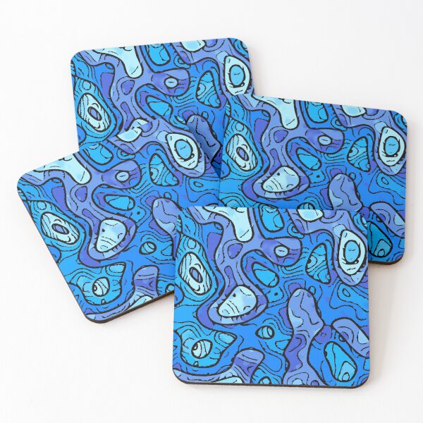 Item preview, misc fantasy blue weird draw designed and sold by Filigranas Digitales.