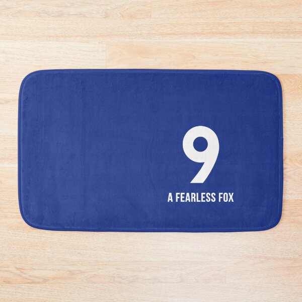 Item preview, Football Number 9 Leicester English A Fearless Fox designed and sold by FrenchsTuck.
