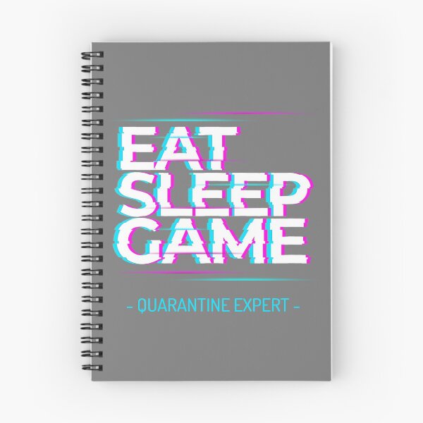 Item preview, Eat Sleep Game Quarantine Expert designed and sold by Kaupasi.