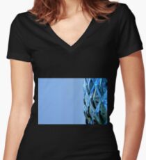 Glassware patterns Women's Fitted V-Neck T-Shirt