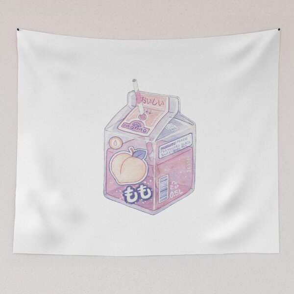 Item preview, Kawaii Peach Drink  designed and sold by HelloGloomy.