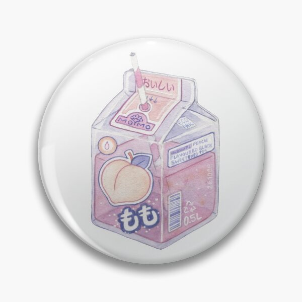 Item preview, Kawaii Peach Drink  designed and sold by HelloGloomy.