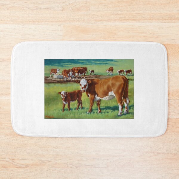 Item preview, Cow And Calf designed and sold by Margaret Stockdale.