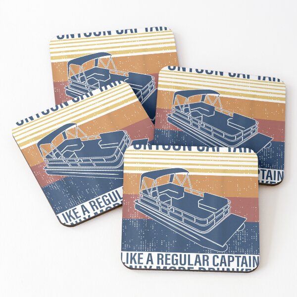 Item preview, Pontoon captain like a regular captain only more drunker T-Shirt (1) designed and sold by Brianconner.