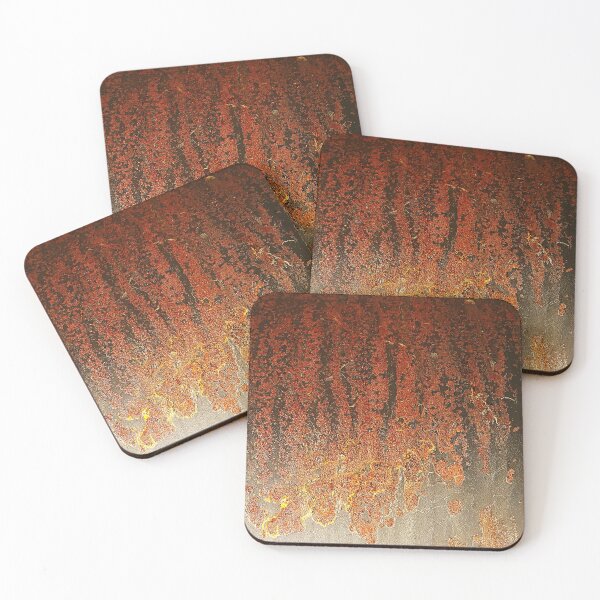 Item preview, Dark Grey Peeling Metal Rust designed and sold by kayodeDesign.
