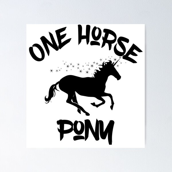 Item preview, One Horse Pony designed and sold by VintagePrada.