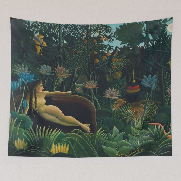 Item preview, Henri Rousseau - The Dream (Le Rêve) (1910) designed and sold by HistoryRestored.