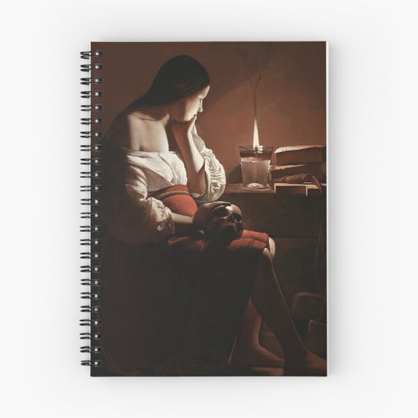 Item preview, Georges de La Tour - Magdalene with the Smoking Flame (1640) designed and sold by HistoryRestored.