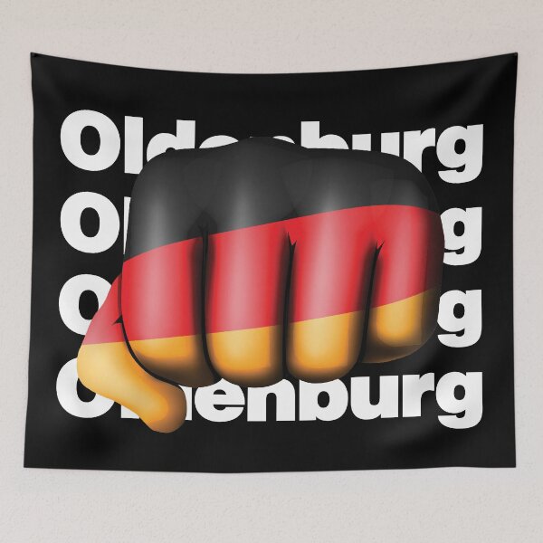 Item preview, Strong Oldenburg Germany Fist Deutschland Flag  designed and sold by elhefe.