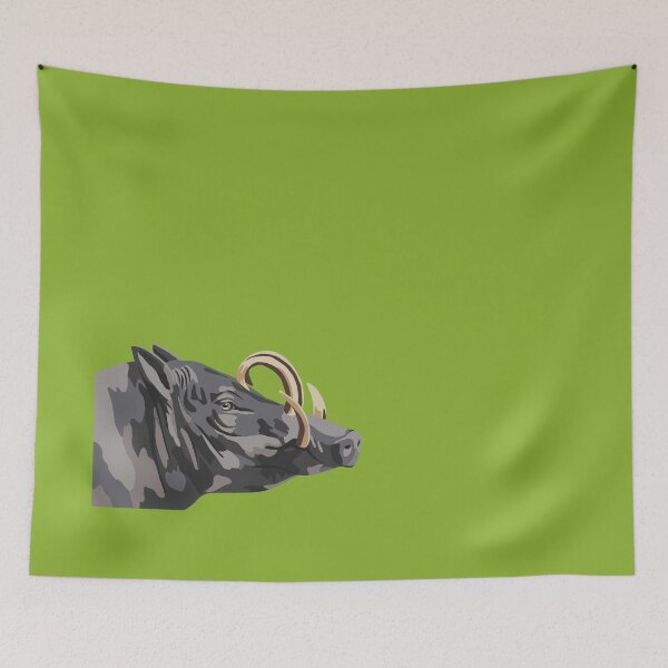 Item preview, Babirusa Portrait designed and sold by GeoCreate.