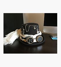 Steampunk Hat Photographic Print