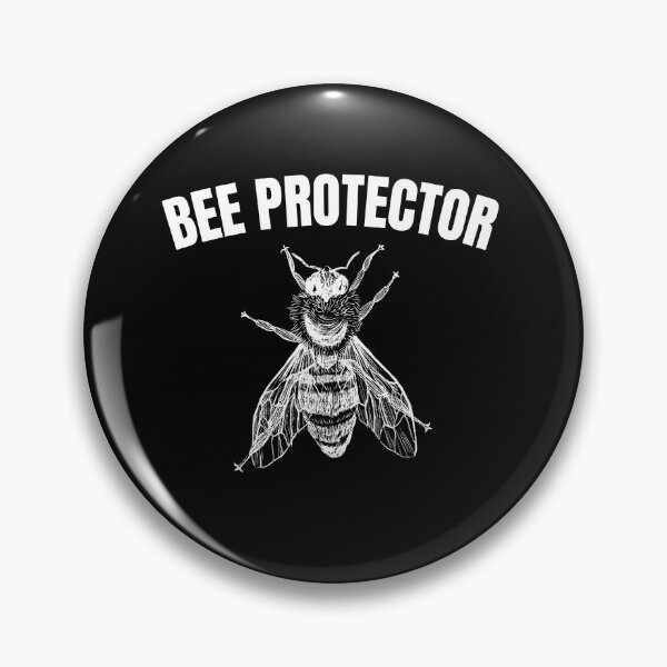 Item preview, Black and White Bee Protector Bee Keeper Gift designed and sold by conceptDVS.