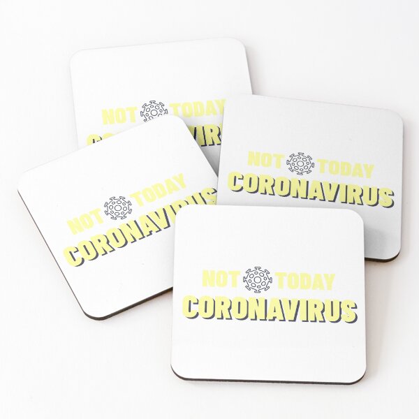Item preview, Not Today CORONAVIRUS designed and sold by Kaupasi.