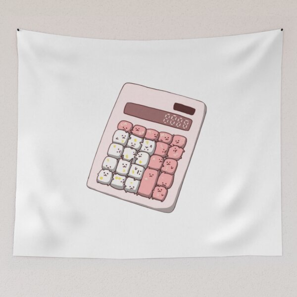 Item preview, Kawaii Bunny Calculator  designed and sold by HelloGloomy.