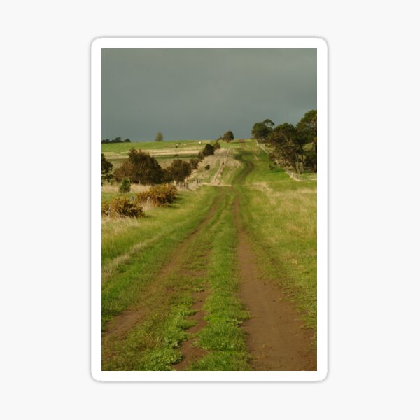 Joe Mortelliti Gallery - Heavy cloud over Spray Farm, Bellarine Peninsula, Victoria, Australia. Sticker