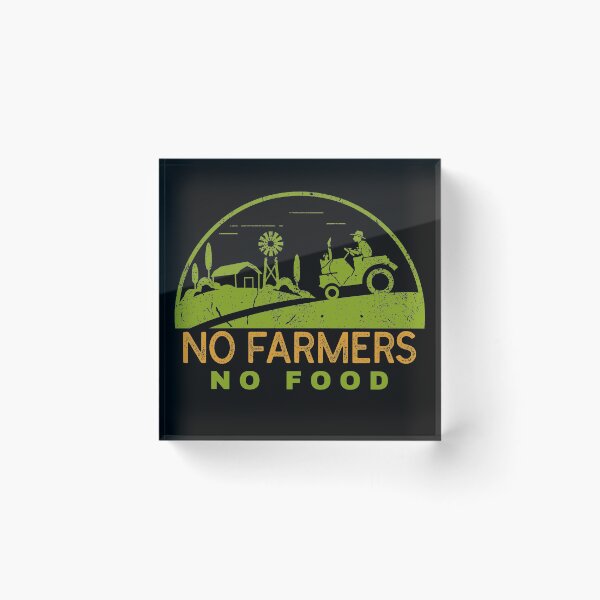Item preview, No Farmers No Food No Future Food Farming Gift designed and sold by mikels.