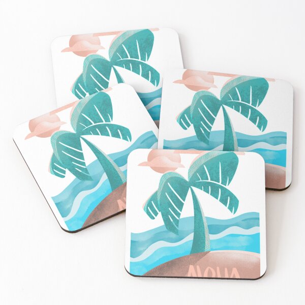 Artikelvorschau, ALOHA! BEACH AND PALM TREE Pullover Hoodie entworfen und verkauft von ImartX.