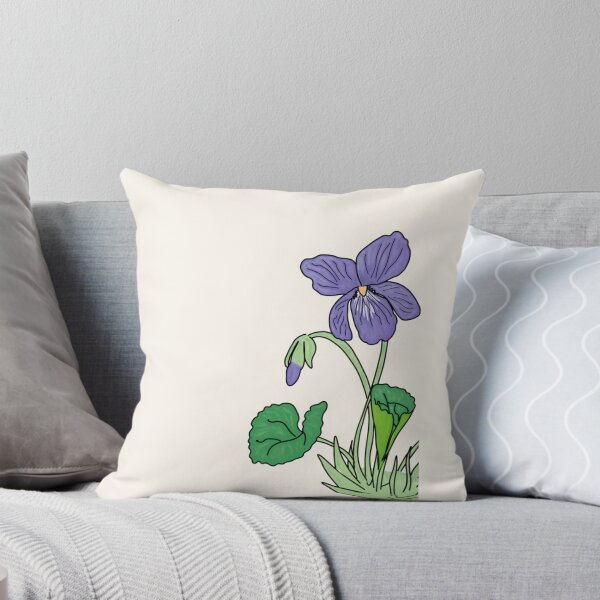 Item preview, Violet (viola odorata): plant, leaves, flowers designed and sold by NatureNature.