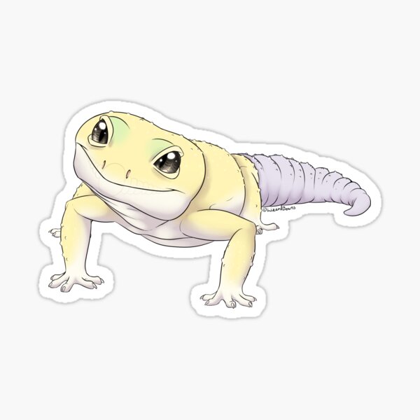 Item preview, Murphy's Patternless Leopard Gecko designed and sold by LizardBeans.