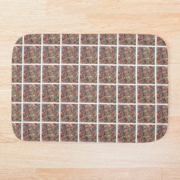 Color splash Bath Mat