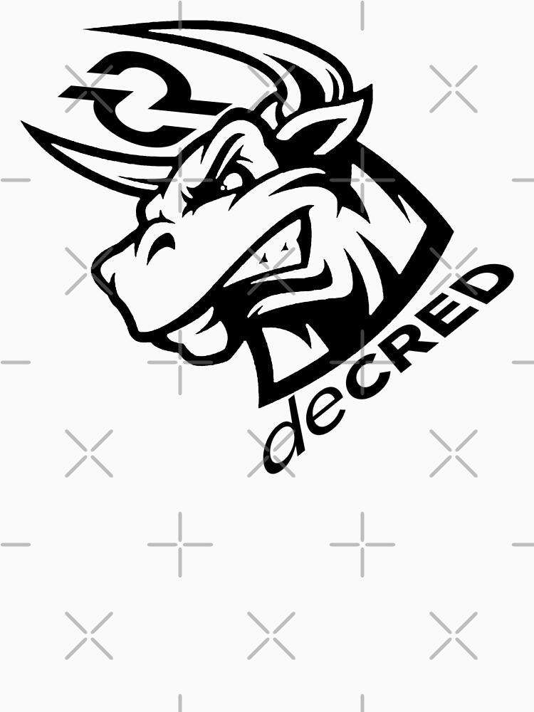 Decred Bull rage © v1 (Design timestamped by https://timestamp.decred.org/) by OfficialCryptos