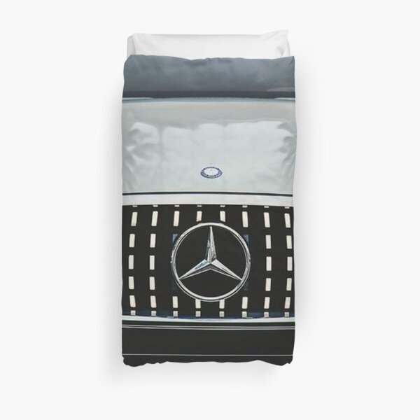 Mercedes Benz blanche Housse de couette