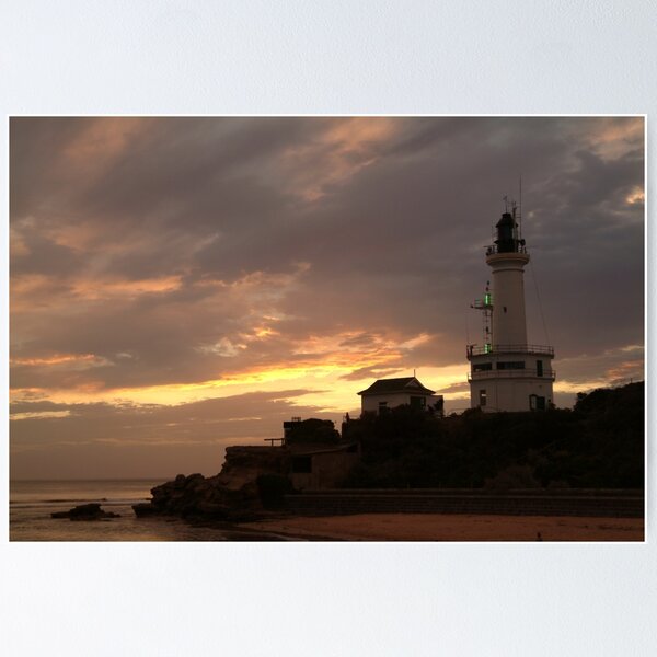 Item preview, Joe Mortelliti Gallery - Green light, Point Lonsdale lighthouse, Point Lonsdale lighthouse, Bellarine Peninsula, Victoria,  designed and sold by thisisaustralia.